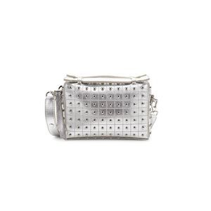 TOD'S Don Studded Metallic Leather Crossbody Bag $2145